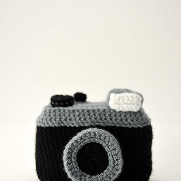 Photo Camera Crochet Pattern, Camera Amigurumi