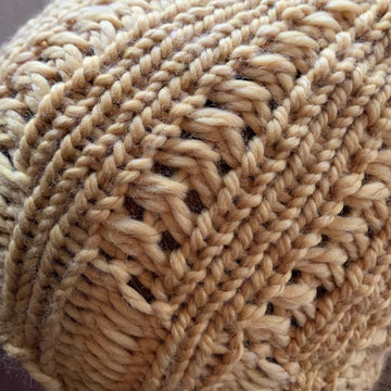 Barrels & Purls Hat -- a loom knit pattern
