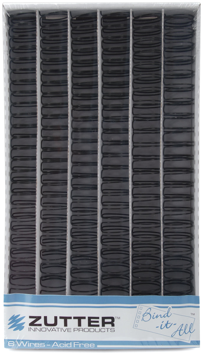 Zutter Bind-It-All Owire 1" 6/Pkg - Black
