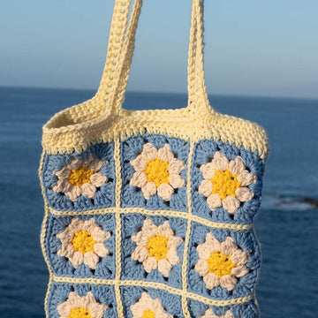 Daisy Granny Square Bag