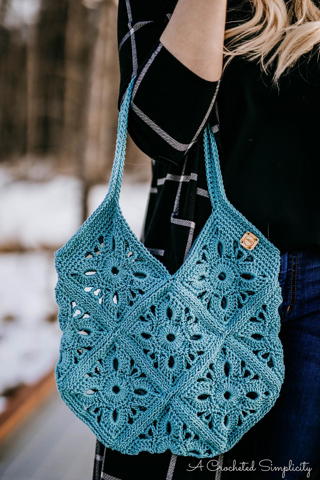 Motif Granny Square Tote