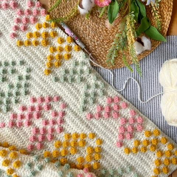 Bobbles Up Blanket