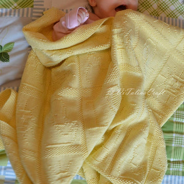 "I love mom and dad" Baby Blanket