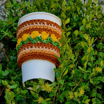Tulips Cup cozy & Bow Bundle