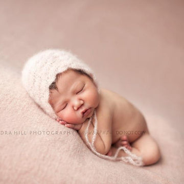 #92 Newborn dainty blossom bonnet