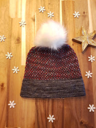 Two Tone Toque in Malabrigo Rios
