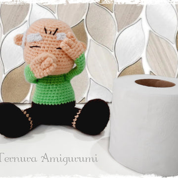 Crochet pattern old man PDF