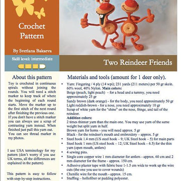 035 Reindeer Rudolf toy