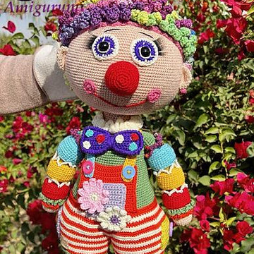 Amigurumi Super clown