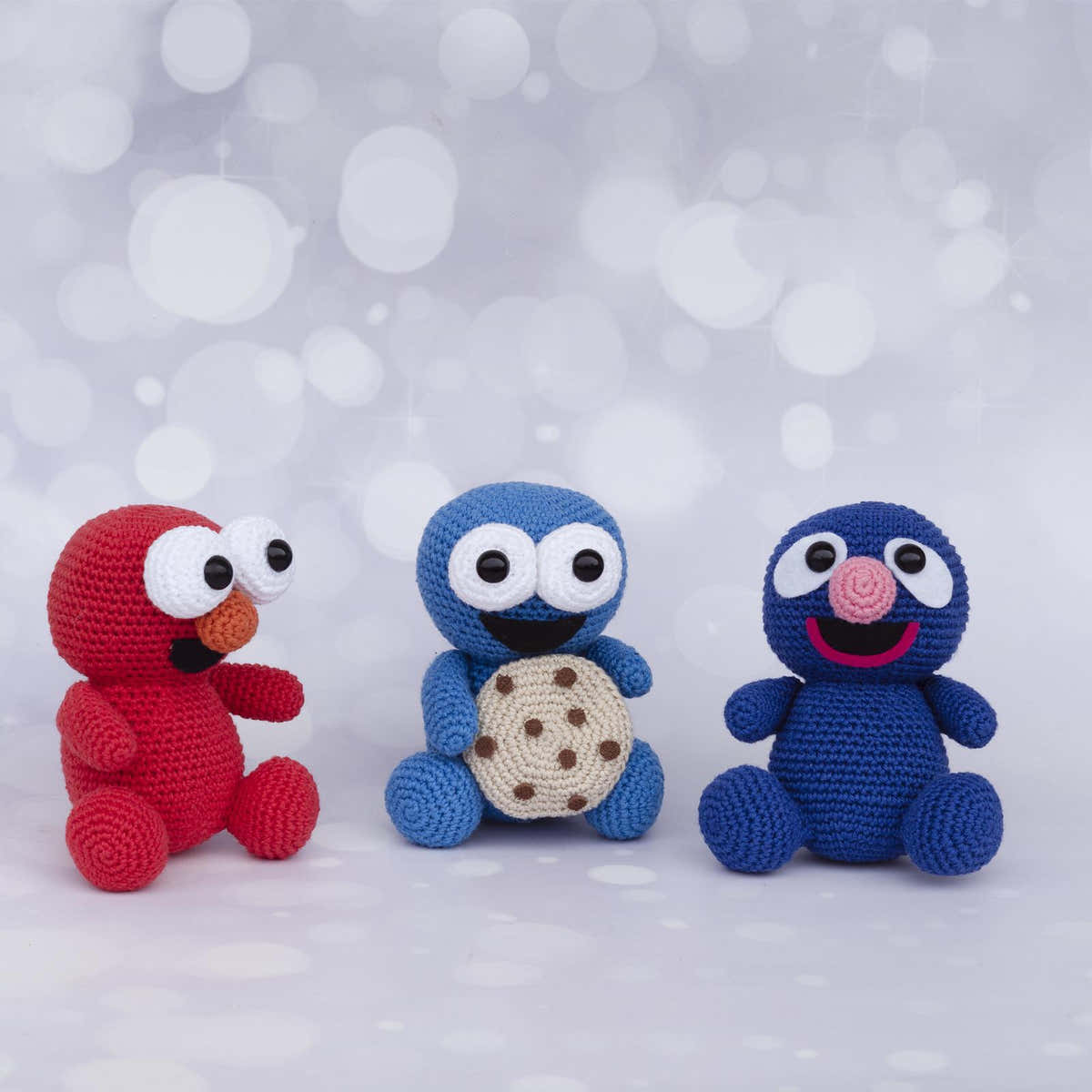 Elmo, Triki and Grover