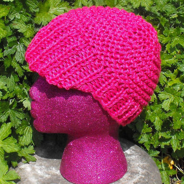SUPERFAST JOCKEY CAP HAT KNITTING PATTERN - MADMONKEYKNITS