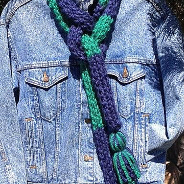 2-Hour School Spirit Scarf