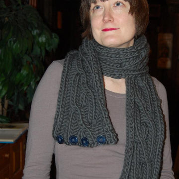 Buttoned Cowl/ Scarf