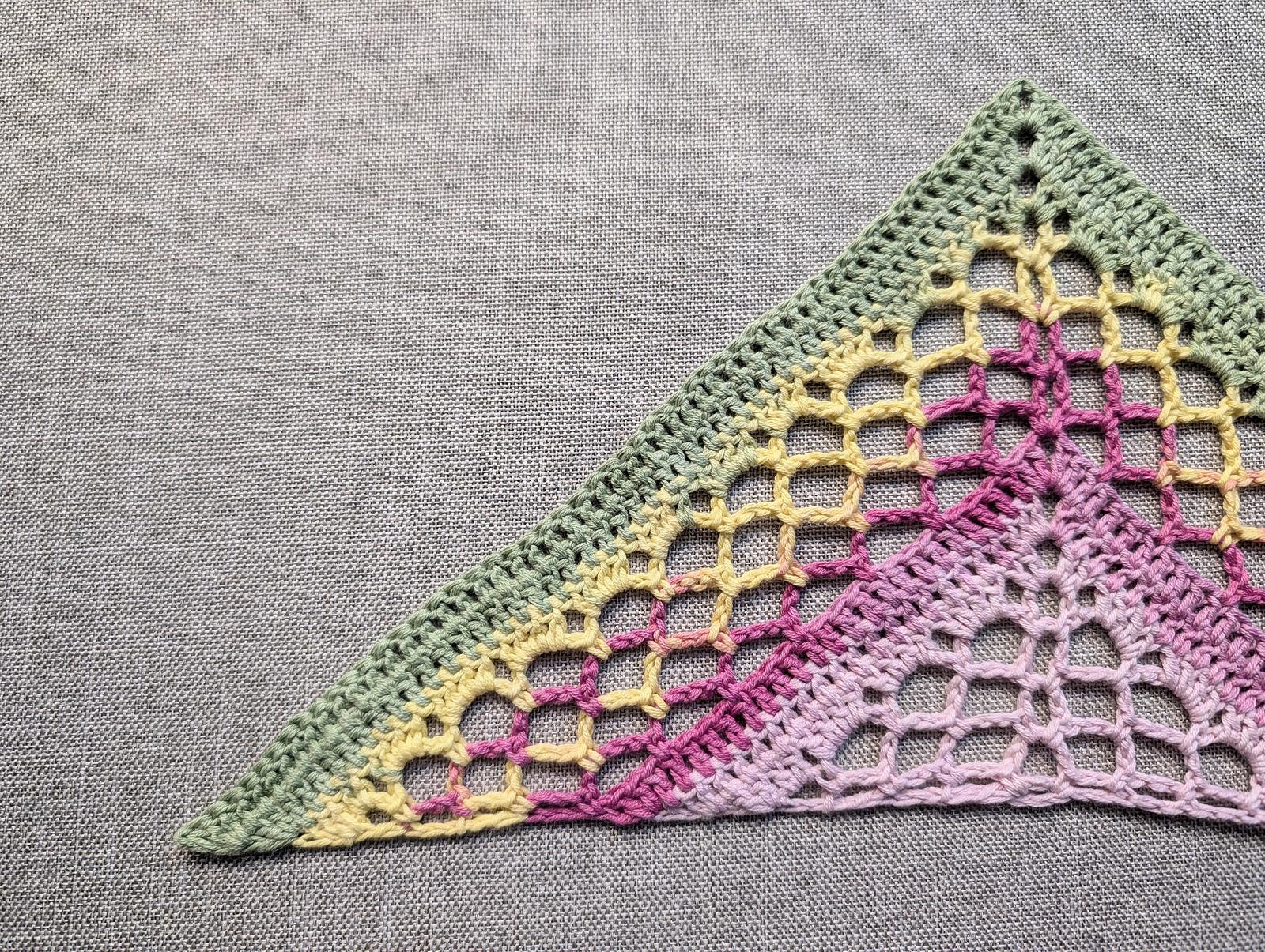 Crochet Bandana/Shawl Pattern #36