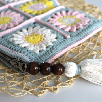 Granny Square Clutch
