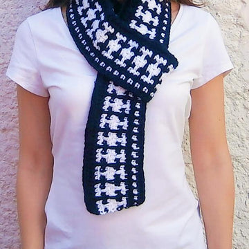 Stars In The Night scarf _ M51