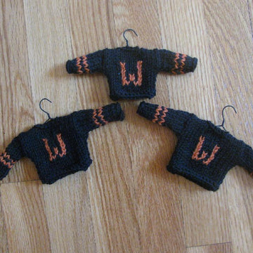 Mini Sweater Ornaments
