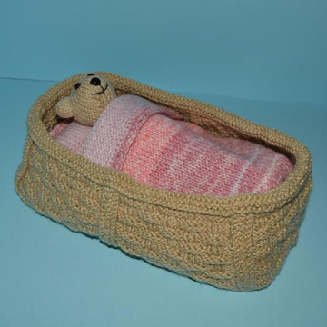Tessa Teddy With Crib And Bedding