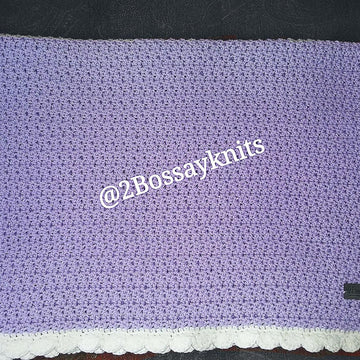 Lilacs In Bloom Baby Blanket