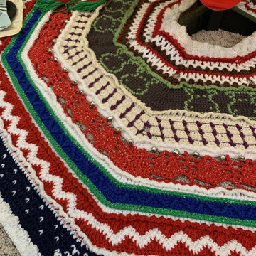 Songs of the Season Tree Skirt