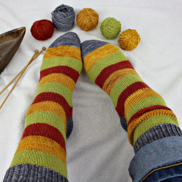 Happy Scrappy Socks - Stash Busting Project