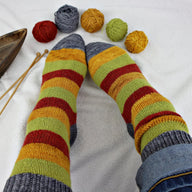 Happy Scrappy Socks - Stash Busting Project