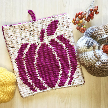 Pumkin "Reversible" Potholder