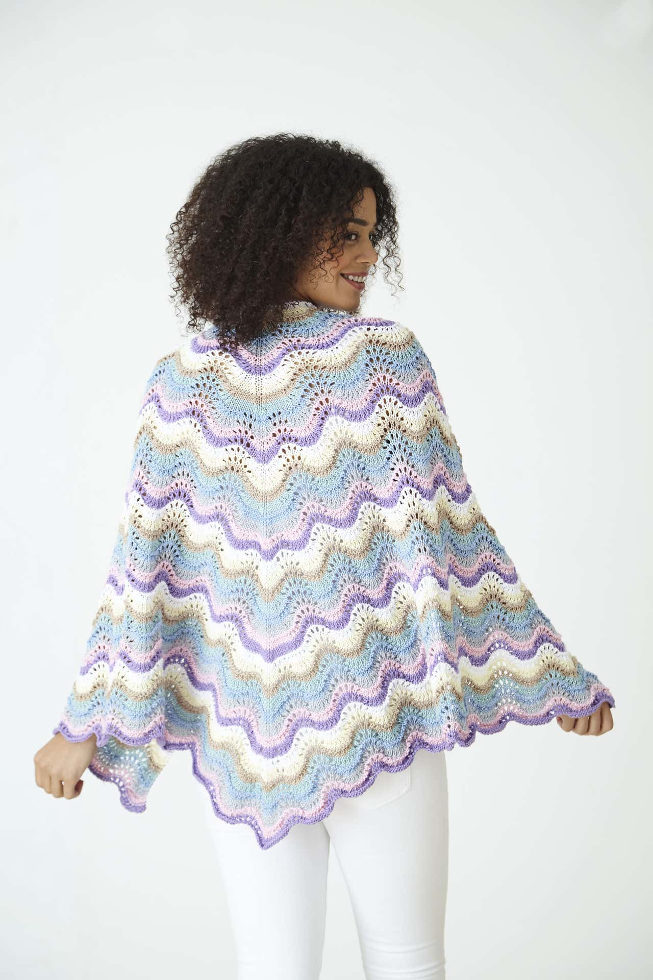 Wrap & Shawl in King Cole Cottonsmooth DK - 5843pdf - Downloadable PDF