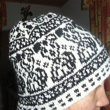 Dalmatian beanie