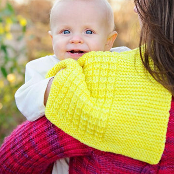 Toasty Waffle Blankie & Burpcloth