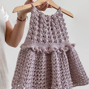 4 Crochet Dress Patterns Kids