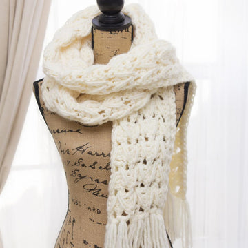 Alamos Crochet Big Scarf