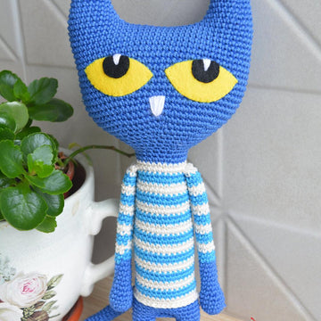 Pete the famous blue cat