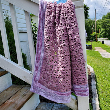 French Lilacs Baby Blanket