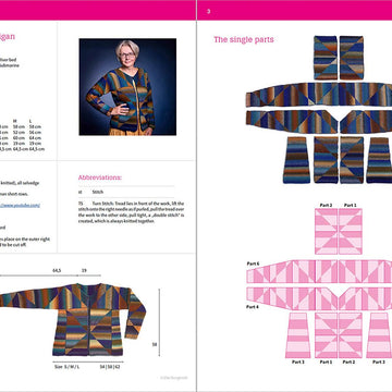 Geometric Cardigan