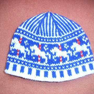 Carousel baby beanie