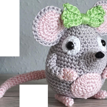 Häkelanleitung Amigurumi Mäuschen Lou
