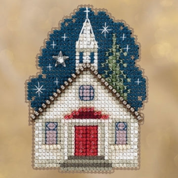 Mill Hill Sunday NightÿOrnament Cross Stitch Kit - 2.75in x 2.5in