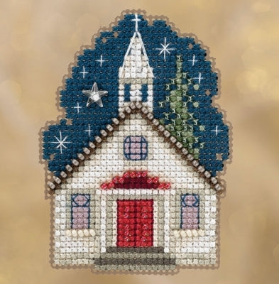 Mill Hill Sunday NightÿOrnament Cross Stitch Kit - 2.75in x 2.5in