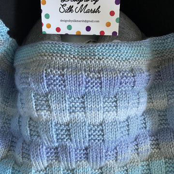 Kaden Baby Car seat Moses Basket Blanket Knitting Pattern