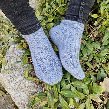 Speckled Hearts Sock