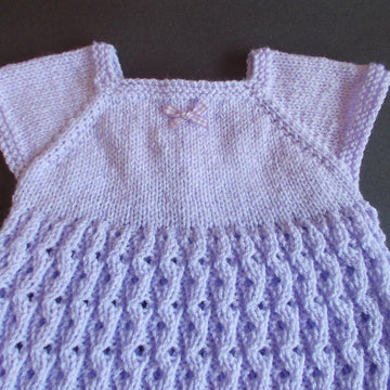 Lilac Blossom Baby Dress