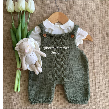 Sunflower Overalls Knitting Pattern