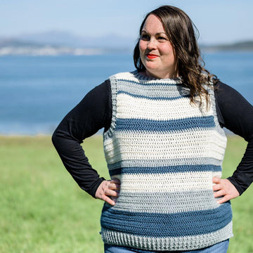 Striped Sweater Vest