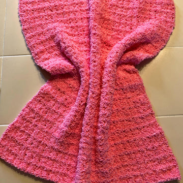 7-Hour Crochet Soft Bassinet Blanket
