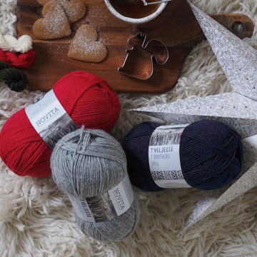 Christmas Stocking KAL - Part 2 in Novita 7 Veljestä - Downloadable PDF