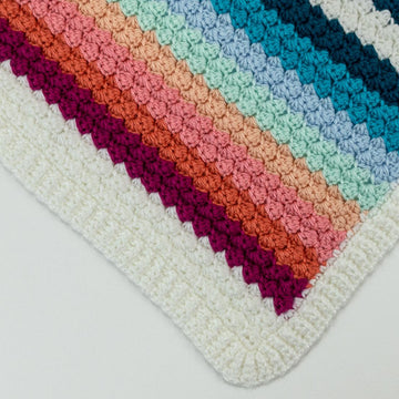 Emmy Lou Sedge Stitch Crochet Blanket