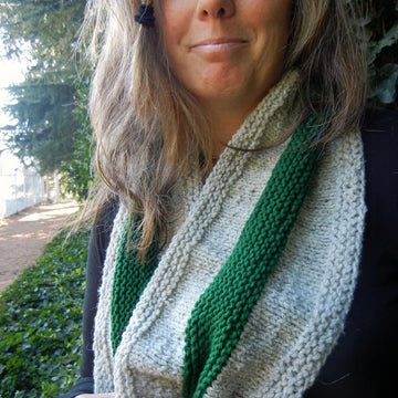 Market Basket Scarf or Infinity Scarf