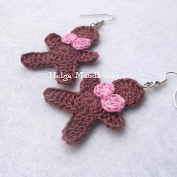 Gingerbread earrings