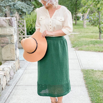 Peek-A-Boo Maxi Skirt